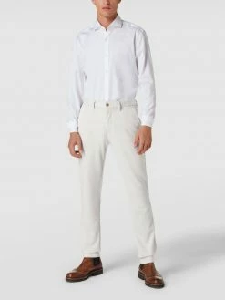 Tommy Hilfiger Slim Fit Chino Mit Label-Stitching - Hellgrau