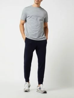 Strellson Regular Fit Jogpants Aus Lammwollmischung Modell 'Luca' - Marineblau