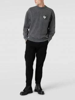 BOSS Casualwear Cargohose Mit Label-Patch Modell 'Taber' - Schwarz