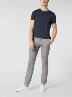 BOSS Casualwear Slim Fit Chino Mit Stretch-Anteil Modell 'Schino-Slim' - Beige Meliert